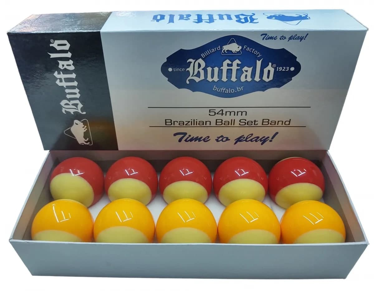 Jogo de Bolas Buffalo Mata-Mata 54mm - Imagem 1