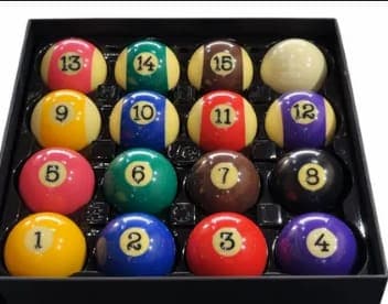 Jogo Unibol 54mm Faixadas 16 Bolas - Imagem 1